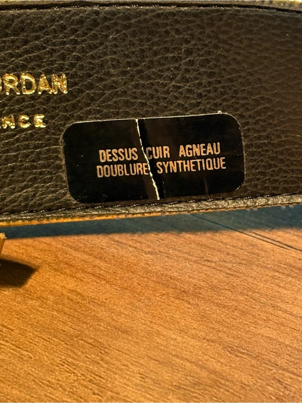 Vintage Charles Jourdan Metallic Gold Faux Leather Belt with Square Buckle 28
